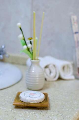 Гостевой дом Luxury House Шымкент Двухместный номер с 2 отдельными кроватями и балконом-1